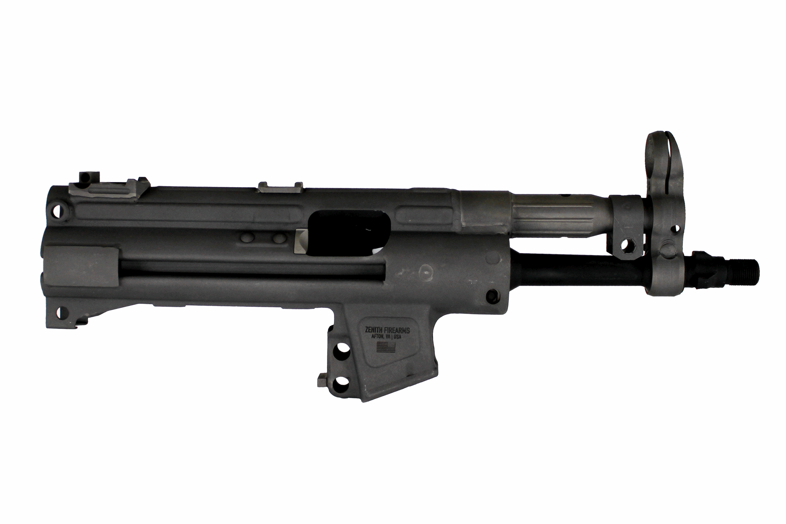 Parked ZF5-P Receiver with Barrel and Cocking Tube